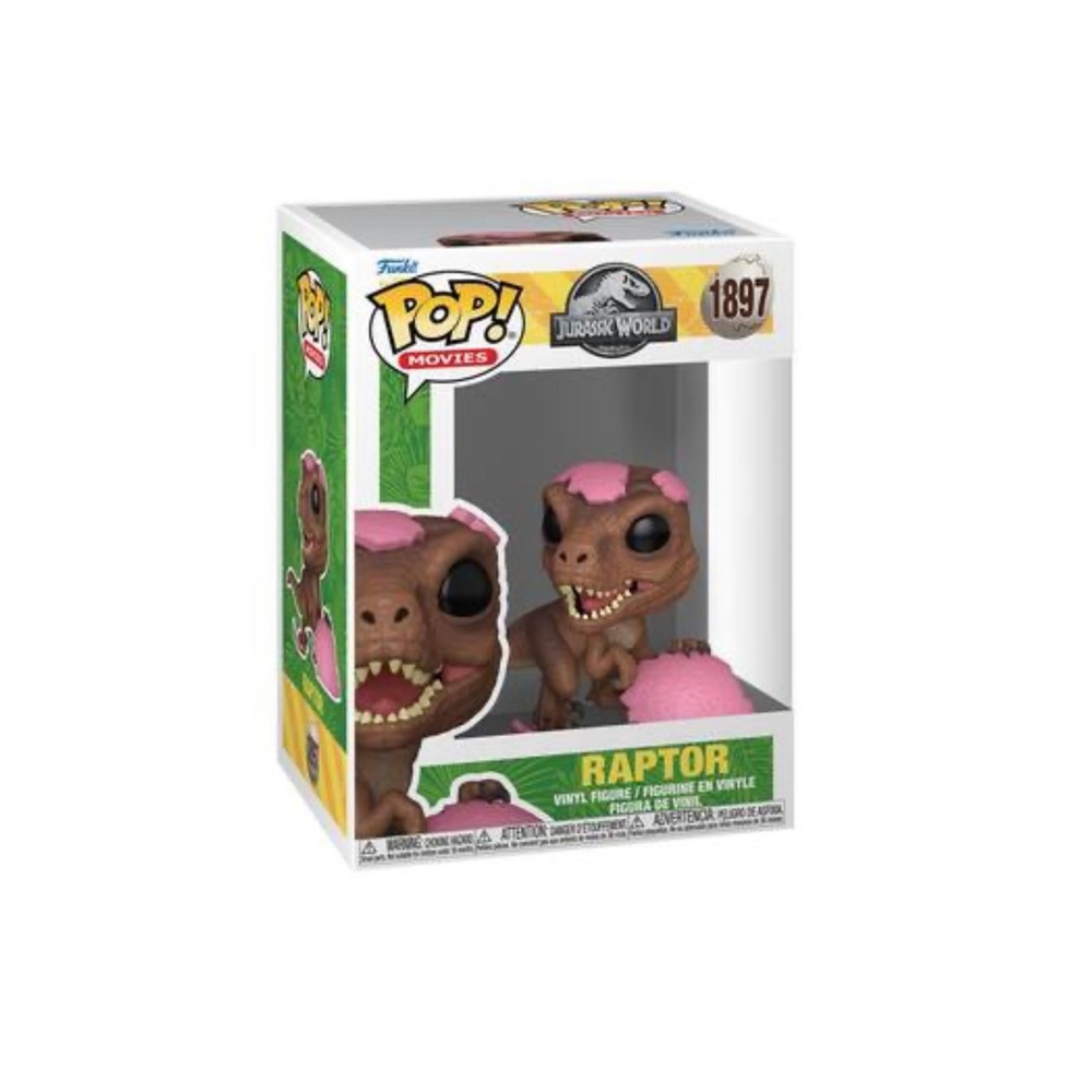 Funko Pop Movies Jurassic World Raptor 1897 Vinyl Figure Pink Dinosaur Toy